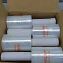 JARLINK 4 Pack Stretch Film, 5" 1000ft Mini Industrial Strength up to 500% Stretch Shrink Wrap with Handles, Thick Durable Self-Adhering Plastic Wrap for Pallet Wrap, Moving, Packing, 60 Gauge