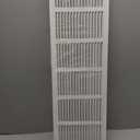 30x8 Baseboard Return Air Grille for 30"Wx8"H Duct Opening, 7/8" Depth | Steel Baseboard Return Air Vent Cover Grill,7/8" Thick Margin Turnback for Baseboard,Outer Dim 31.75"W X 9.75 "H X 7/8"
