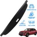 Marretoo for Benz GLC Cargo Cover 2023 2024 2025 2026 for Mercedes-Benz GLC Class Accessories Black Retractable Trunk Cover Security Shield Shade