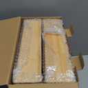 9 IN 1 Bamboo Foil and Plastic Wrap Organizer for Kitchen Drawer, Plastic Bag Organizer Organization and Storage, Food Storage Bag Organizer with Labels for Quart Gallon Snack Sandwich Bag (Natural)