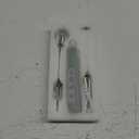 Milk Frother Handheld Rechargeable, Frother Wand Drink Mixer Electric Whisk for Coffee, Detachable With 3 Stainless Whisks, Hand Mixer for Lattes, Cappuccino, Matcha, No Stand, Sage Green