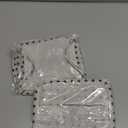 2 Pack Mini Foldable Canvas Storage Basket Fabric Organizer Bins with Handles for Home Office Nursery Kids Bathroom (Tree)