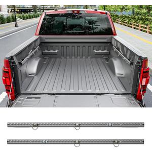 SZYANG Truck Bed Rail System Compatible with 2015-2026 Ford F150 5.5FT Side Trail Rail System Side Track Tie Down Track Replacement for 2015-2026 Ford F-150 Accessories