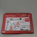 Daron Emirates Small Airport Playset  Officially Licensed Die-Cast Metal Airplane with Plastic Vehicles & Signs  Highly Detailed Pretend Play Toy for Kids Ages 3+