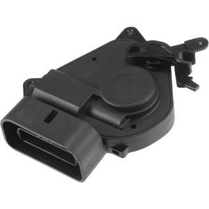 X AUTOHAUX Replacement Front Left Driver Side Power Door Lock Actuator Motor for Toyota Highlander 2001-2007 Door Latch Actuator Assembly Replace No.6904048060 Black