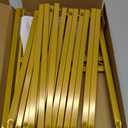 Wokceer Wedding Arch Backdrop Stand Square 6.6FTx6.6FT Gold Metal Balloon Arch Stand Garden Arbor Backdrop Frame for Wedding Birthday Party Baby Shower Photo Booth Background Decoration