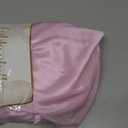 6ft Length Glitter Pink Table Skirt for Rectangle Tables, Wrinkle Free Pleated Ruffle Table Cloth Satin Skirting for Baby Shower Birthday Party Princess Girls Gender Reveal Cake Table Decorations (72" x 30" (6FT))