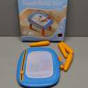 Kikidex Magnetic Drawing Board, Toddler Girl Toys for 1-2 Year Old, Doodle Board Pad Learning and Educational Toys for 1 2 3 Year Old Baby Kids Birthday Gift(Light Blue)