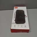 URMLCUS Carrying Case for Nintendo Switch 2 (2025), Hard Shell Travel Case with 10 Game Card Slots, Water Resistant & Shock Resistant Protection for Console & Accessories +4 Thumb Grip Caps (Black)