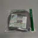 REECHO Invisible Wire Hair Extensions with Transparent Headband Adjustable Size Removable Secure Clips in Straight Secret Hairpiece for Women (16 Inch (Pack of 1), Light Ash Brown with Highlights)