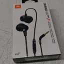 JBL Endurance Run 2 Wired - Waterproof Wired Sports in-Ear Headphones, Pure Bass Sound, Hands-Free Calls, Never Hurt. Never Fall Out. (Black)
