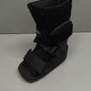 Air Walking Boot, Fracture Boot Short Walker Protection Fits Left or Right Foot Ankle Support for Injuries Fractures Sprains Black M