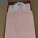 Paper Gift Bags with Handles, , 8.3" x 5.9" x 3.1", Pastel Paper Easter Gift Bags with Handles Bulk, Ideal for Gifts, Weddings, Baby Showers, Birthdays, Shopping, Retail Merchandise