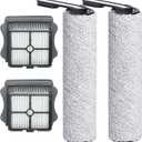 Floor One S5 Replacement Brush Roller and HEPA Filter for Tineco Floor ONE S5 & S5 PRO 2 Cordless Wet Dry Vacuum Cleaner, Replacement Roll Parts for Tineco cleaning solution refill