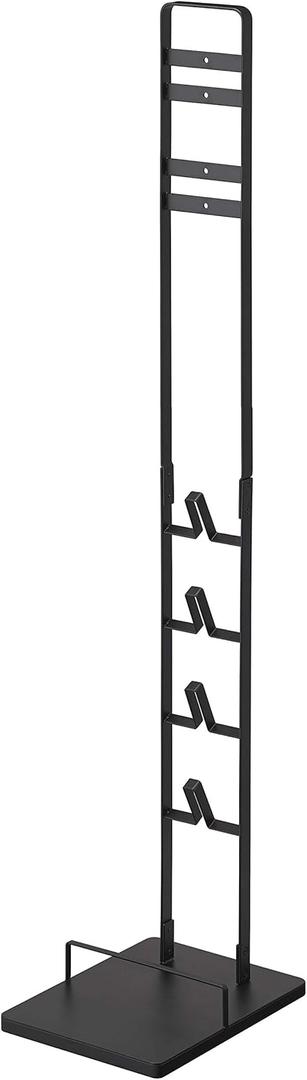 Yamazaki 5331 Cordless Cleaner Stand, M&DS Black, Approx. W 8.7 x 11.4 x H 44.1 inches (22 x 29 x 112 cm), Tower SV21, SV18, V12 Series Only