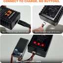 Battery Charger for 2S 3S LiPo Battery, Balance Charger for XHR Plug Battery, Lipo Chargers for RC Toy & Model, RC Battery Chargers with Smart Chip