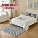 3D Bubble Mat Faux Fur Floor Mat Area Rug 700GSM Super Soft Plush Fluffy Fur Rugs for Hallway Nursery Rugs Home Dcor Rectangle-Grey,4 * 6ft