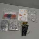 Winlyn 27 Sets Pumpkin Suncatchers DIY Window Paint Art Suncatchers Fall Pumpkin Craft Kits Autumn Pumpkin Sun Catchers for Kids Classroom Halloween Thanksgiving Art Activities