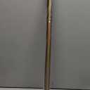 AIZESI One-Piece Brushed Gold Tension Shower Curtain Rod 24-36" No Drilling
