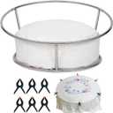 Newborn Photography Props Newborn Posing Table with Beanbag(Unfilled),6 Clips Baby Photoshoot Stand Infant Backdrop Support Stand for Travelling Newborn Photographers/Starter Photo Studio Accessories