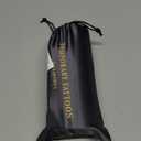 46 sheets Full Arm Skull Temporary Tattoos For Men Half Arm Shoulder Angel Tattoo for Ladies Fake Waterproof Wolf Lion Stone Tattoo Stickers For Adult or Kids (Black)