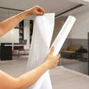 15 Pack Static Dry Erase Sheets, White Board Wallpaper 31.5 x 24 Inch, Line Dry Erase Sticker for Wall