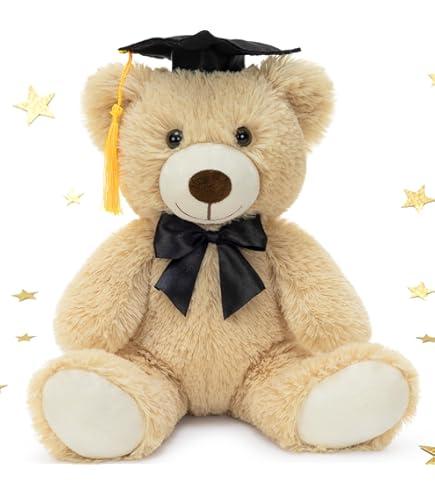 3 Graduation Bear, Brown