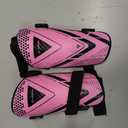 Shin Guards Soccer Kids Youth, CE Certified Airsfish Shin Pads Protection Gear for 2-18 Years Old Boys Girls Teenagers High Impact Resistant Breathable Comfortable 1 Pair 4 Sizes (X-Small, Pink)