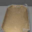 Gold Decorative Tray with Handles, Versatile Serving Tray for Coffee Table, Ottoman, Ideal for Serving, Displaying, Organizing, 15.7"*10.2"*1.57"