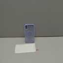 zapica Magnetic for iPhone 16 Case, [Compatible with MagSafe] [with 1 Tempered Glass Screen Protector] Translucent Matte Shockproof Anti-Scratch Phone Cover, Blue Purple