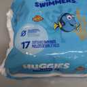 Huggies Little Swimmers Disposable Swim Diapers, Size 5-6 (32+ lbs), 17 Ct