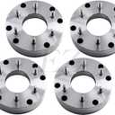 EZAccessory 4 Wheel Adapters 8x6.5 to 6x5.5 Fits Early Ford Chevy Dodge Hub & Mount 6 Lug Chevy Toyota Wheels