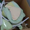 Baby Swings for Infants, Portable Baby Swing with Adaptable Speed, Music and Timer, Infant Swing for Babies 0-9 Months 6-20 lbs, Indoor/Outdoor Use