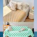 Giant Beach Towel Blanket Autumn Outing Stuff for Women & Men Road Trip Camping Gear Ship Cruise Gear Must Haves Large L Aqua Plain Pattern Yard Mat Airplane Accessories Travel Gadgets