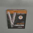Multper Multitools Pliers Pro, Upgraded Multi Tool With Damascus Knife, Replaceable Wire Cutters and Screwdirver Set, Foldable Multitools with Scissors, Screwdriver, Ideal for Camping,Survival, Repair