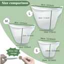 Reusable Cheese Cloths for Straining, Nut Bag Strainer for Juicing, Mesh Cheesecloth Bags For Nuts, Salad, Soybean Milk, Juice, Dumplings, Pack of 3, Medium