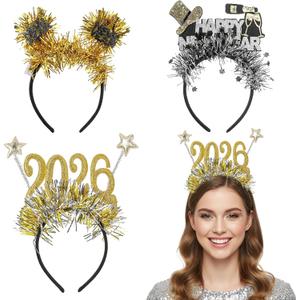 2026 New Year Headband - New-Year Party Headband Set for NYE Party Accessories Women