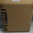 TrashAid Small Bathroom Trash Can with Lid, 1.6 Gallon Stainless Steel Slim Garbage Can with Foot Pedal, Slim Wastebasket for Bathroom, Office, White