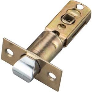 Tubular Latch for Privacy and Passage, Adjustable Latch Size 60/70mm, 45 Degree Opening Door Latch, Replacement Entry Latch for Lever Door Handles, Internal Door Handles