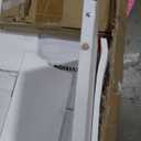 Rolanstar TV Stand with LED Lights & Power Outlet, Modern Entertainment Center for 32/43/50/55/65 Inchs TVs, Table, Universal Gaming Media Stand Storage Cabinet and Large Storage, White