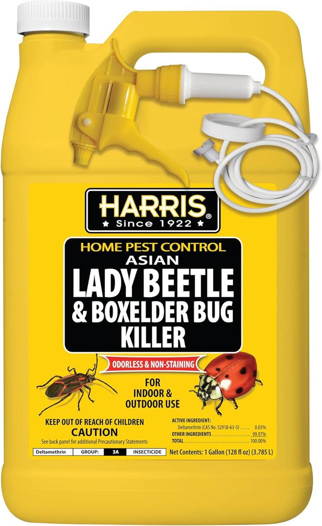 P F Harris Mfg Co Hbxa-128 Gallon, Ready To Use, Asian Lady Beetle & Box Elder Bug Killer