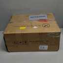 Furnulem Black Dresser with 5 Drawers, Vertical Storage Tower Fabric Dresser for Bedroom, Hallway, Entryway, Nursery, Closet Organizer, Nightstand Bedside Table Furniture, Sturdy Steel Frame, Wood Top