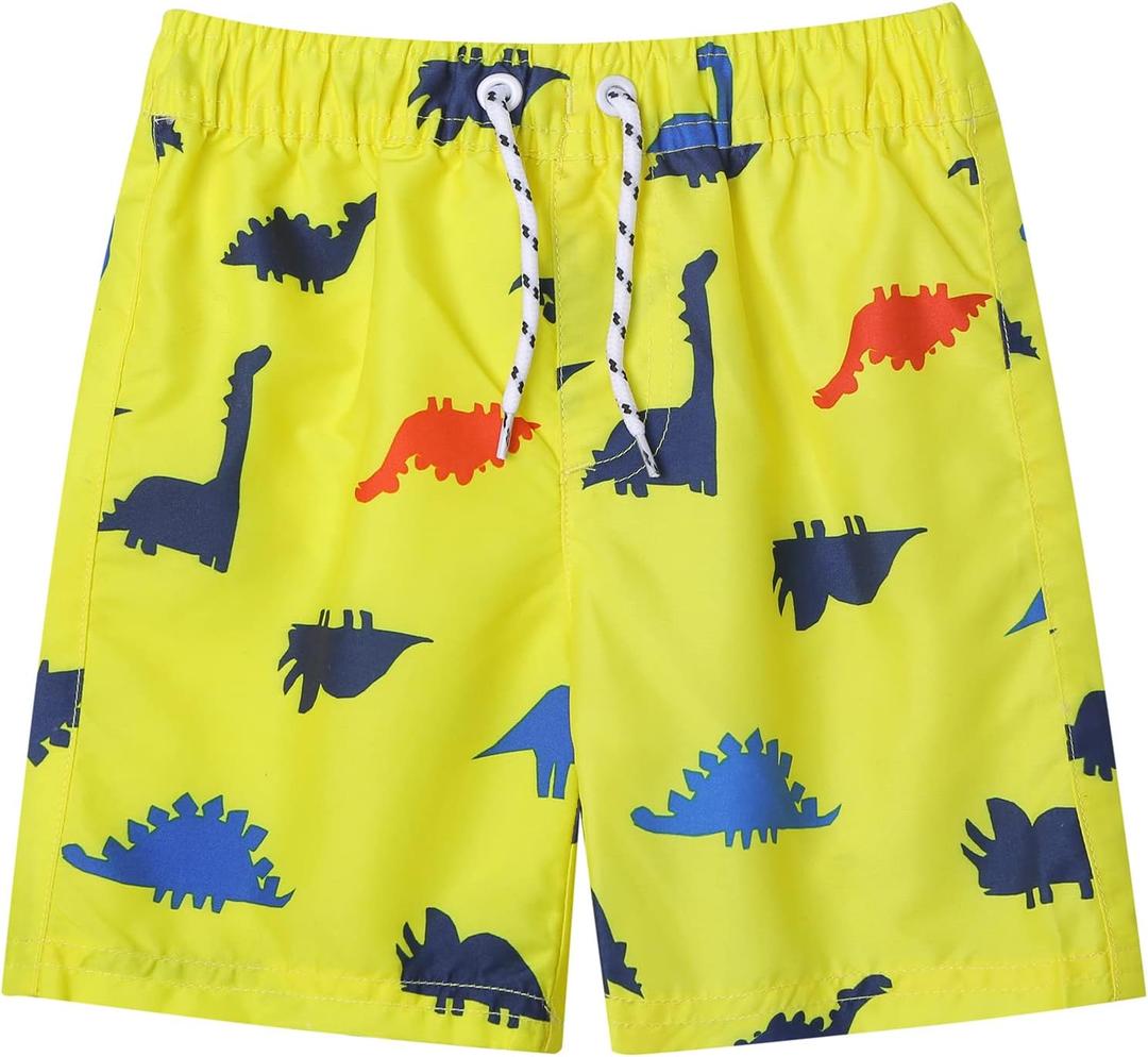 LIZENS Boys Swim Trunks UPF 50+ Quick Dry Beach Bathing Suit Toddler Swimsuit Swimwear