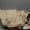 Vailge 2-Seater Heavy Duty Patio Bench Loveseat Cover, 100% Waterproof Outdoor Sofa Cover, Lawn Patio Furniture Covers with Air Vent, Small(Standard), Beige & Brown