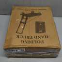 Folding Hand Truck Lightweight Hand Truck Dolly Foldable,Luggage cart with 4 Rotate Wheels, Utility Cart with Adjustable Handle,Collapsible Dolly for Moving