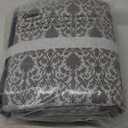 BALAPET Oversized King 128x120 Bedspread for California King Bed, Patchwork Plaid Grey Black Coverlet Set with 2 Matching Shams, Soft Lightweight Quilted Bedding Set for All Season