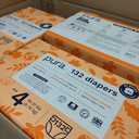 Pura Sensitive Skin Baby Diapers | Size 4 (18-31 lbs) | Hypoallergenic, Totally Chlorine Free, Fragrance Free, Up to 12-Hour Leak Protection | 3 Packs of 132 (396 Diapers)