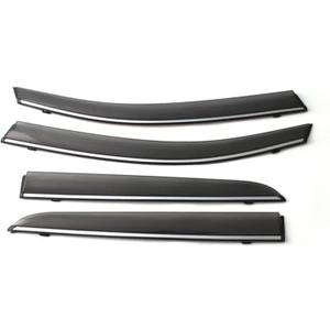 CHROX for Toyota Voxy 2022 2023 2024, Side Window Deflector Sun Rain Window Visors Deflectors Guards Awning Trim Wind