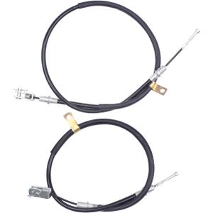 New Golf Cart Brake Cable Set Driver & Passenger Side Compatible With Club Car Precedent 2004-up/Tempo 2018-up Replace 102557501 102557502 103528701 103528702