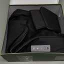 AMZPONY Cordless Neck Massager for Pain Relief Deep Tissue, Rechargeable Shiatsu Neck and Back Massager with Heat Kneading Shoulder Massage for Body Muscle Pain Relief,Gifts for Dad Mom Friends (Black)